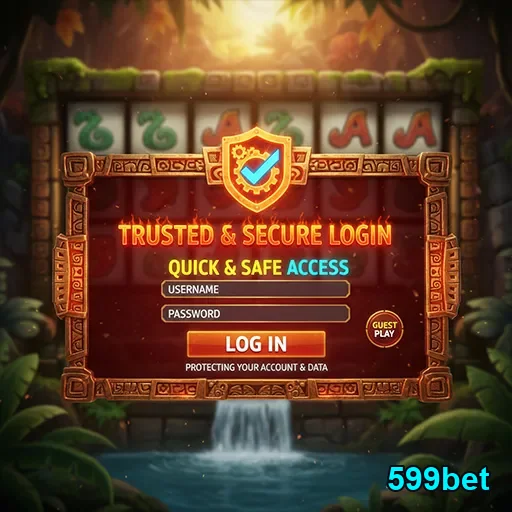 Ilustração de Acesse os benefícios VIP da 599bet com total segurança